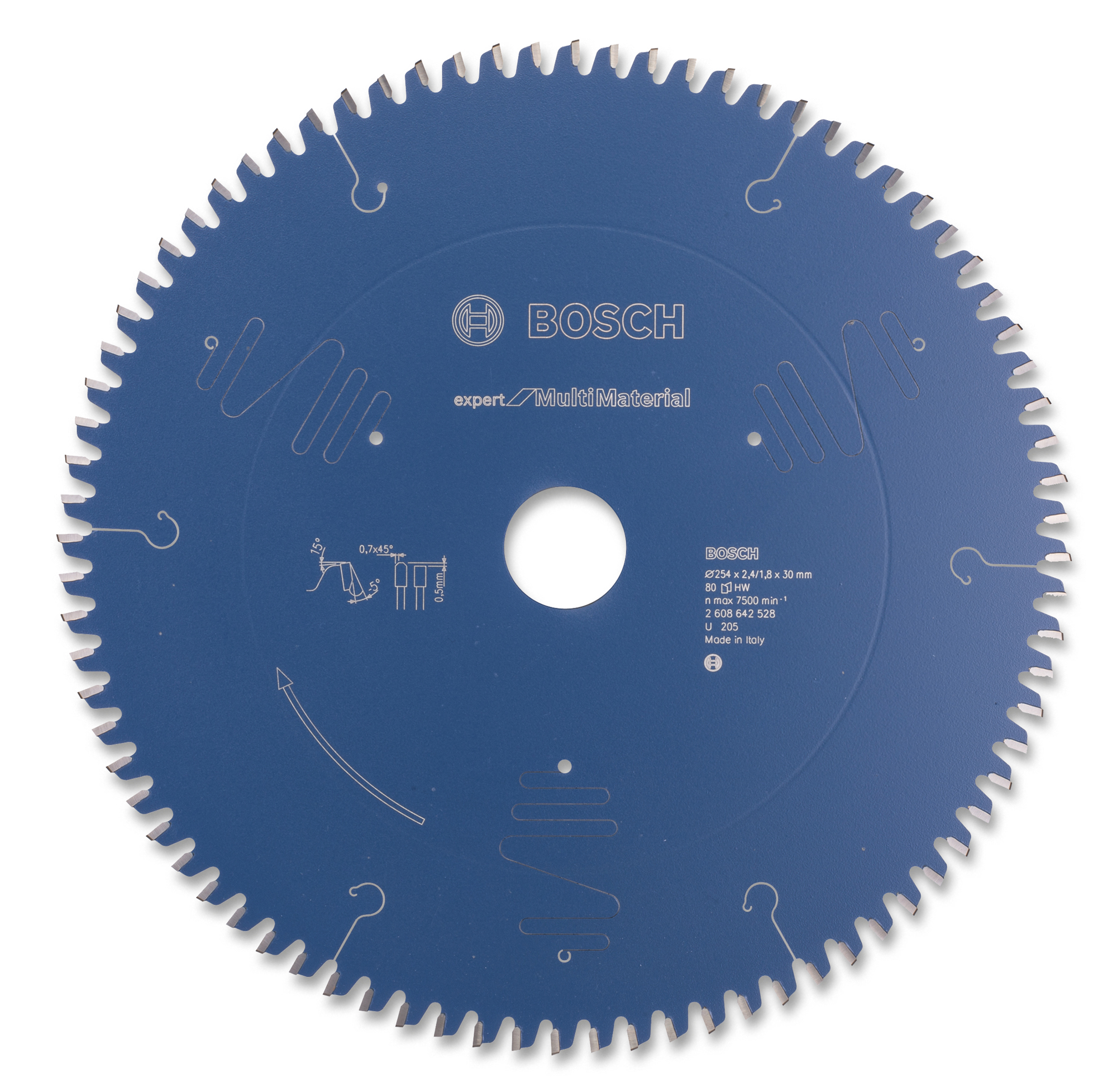 Bild von Bosch Kreissägeblatt Multi 254x30x2.4mm 80TCG