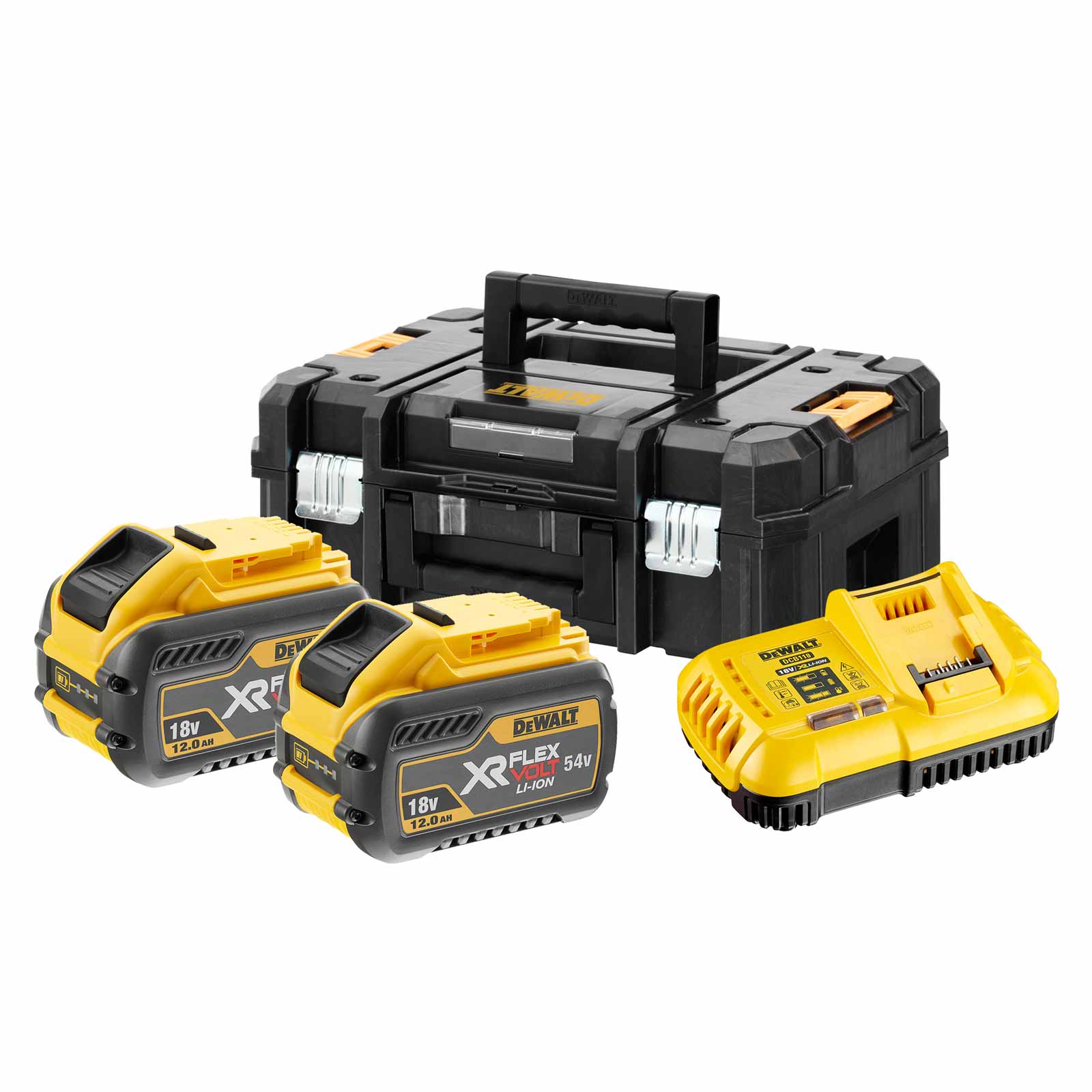 Bild von DeWalt Basis-Set 54V 2x FlexVolt-Akku 12Ah