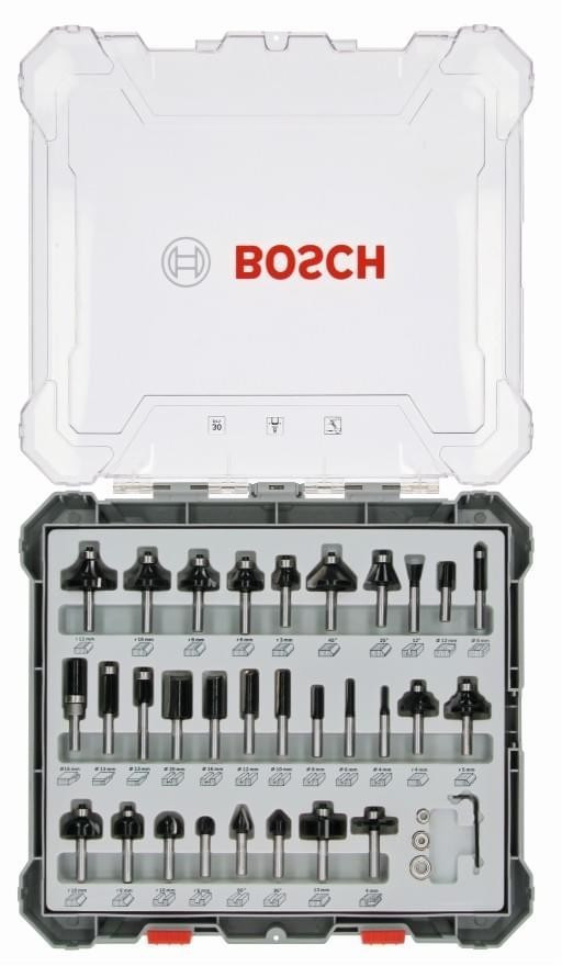 Bild von Bosch Mixed Fräser-Set 30-tlg.