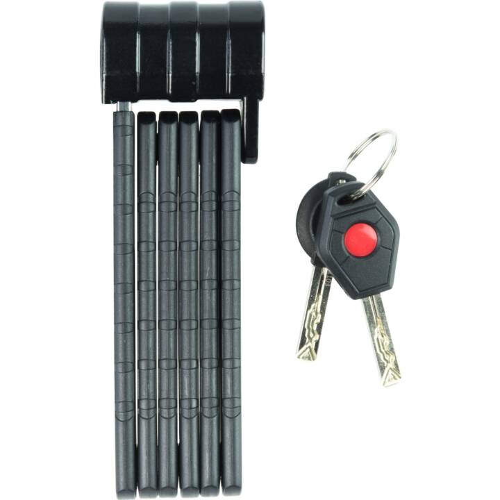 Bild von Burgwächter Zylinder-Faltschloss Black