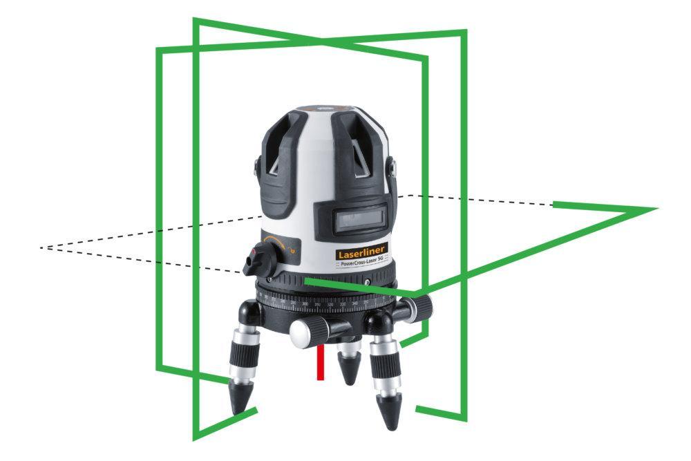 Bild von Laserliner Kreuzlinienlaser PowerCross 5G DLD