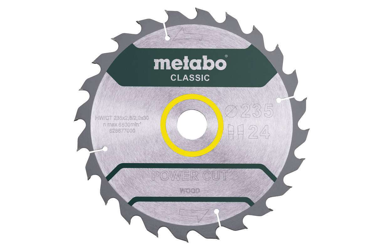 Bild von Metabo Kreissägeblatt PCWC 235x30mm Z24