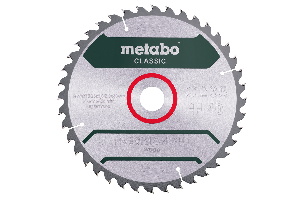 Bild von Metabo Kreissägeblatt PCC 235x30mm Z40