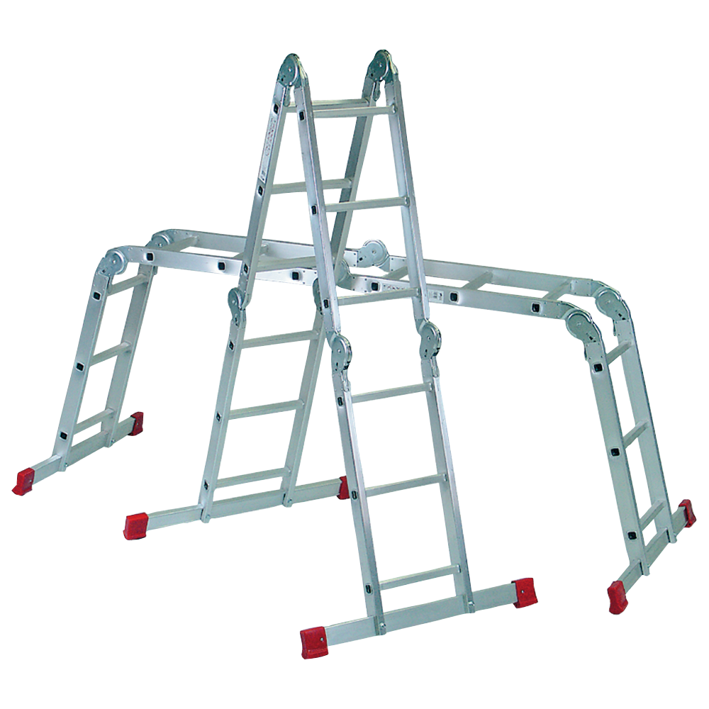 Bild von HB Gelenkleiter 4x3 Sprossen