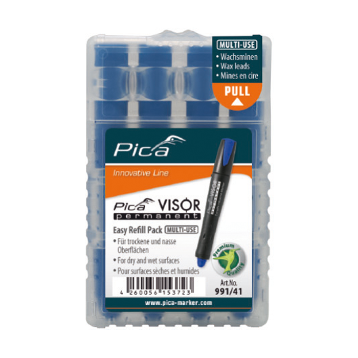 Bild von Pica Ersatzminen-Set Visor blau