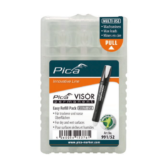 Bild von Pica Ersatzminen-Set Visor weiss
