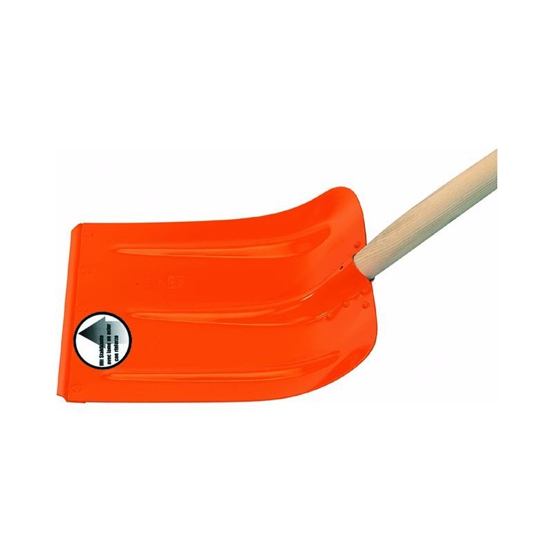 Bild von Schneeschaufel Alu, orange, Gr. 2