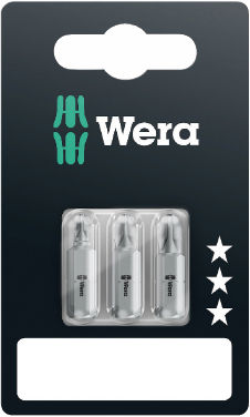 Bild von Wera PH1-3 Bit 3-tlg 25mm