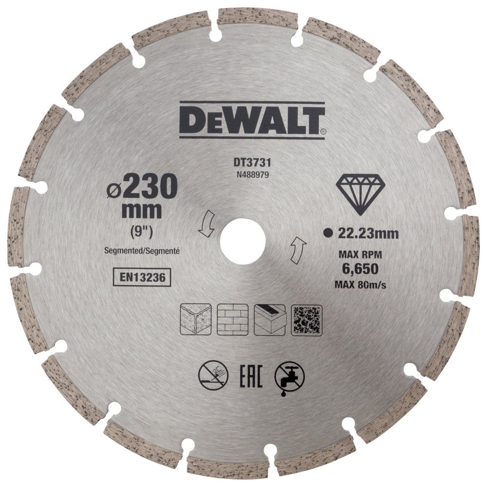 Bild von DeWalt Diamanttrennscheibe 230mm DT3731-QZ