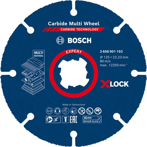 Bild von Bosch X-LOCK Carbide Multischeibe 125mm Expert