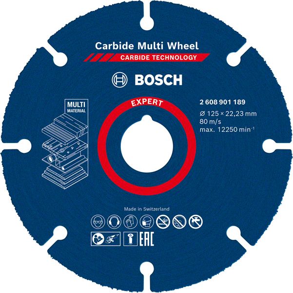 Bild von Bosch Carbide Multiwheel 125x22.23mm Expert