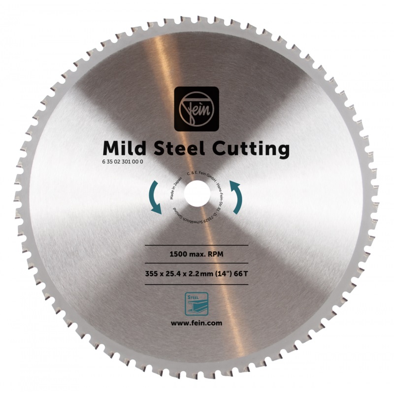 Bild von Fein Sägeblatt für Baustahl 355mm 66Z