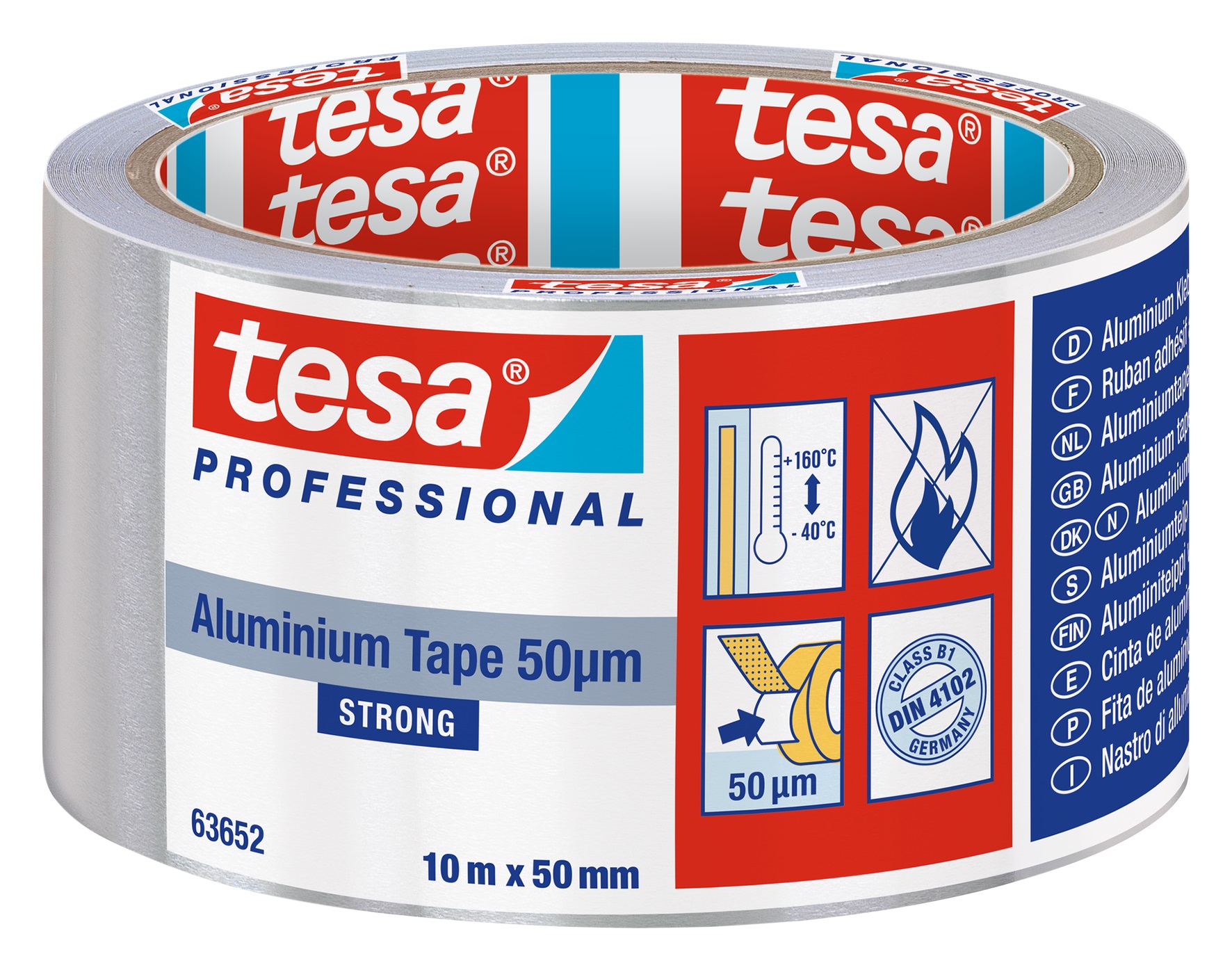 Bild von Aluminiumband 50 Âµm 50 mm 10 m