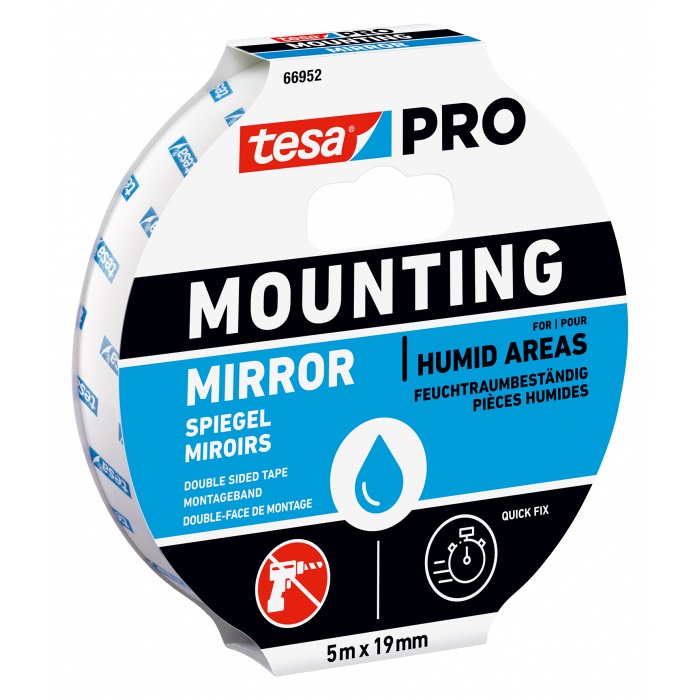 Bild von Montageband Pro Spiegel 19 mm 5 m