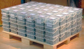 Bild von Spanplattenschrauben 4x50 1500Stk. im Kessel