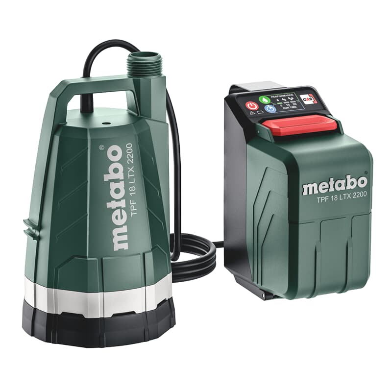 Bild von Metabo Akku-Tauchpumpe TPF 18 LTX 2200 solo