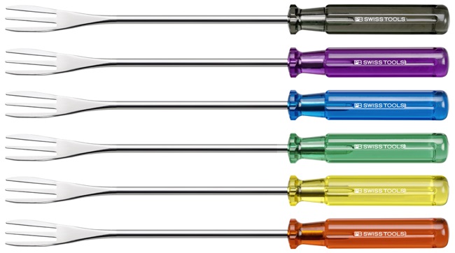 Bild von PB Swiss Tools Fonduegabel-Set 6-teilig