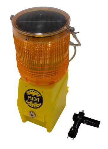 Bild von Baustellen-Warnleuchte Hybrid, ohne Batterie