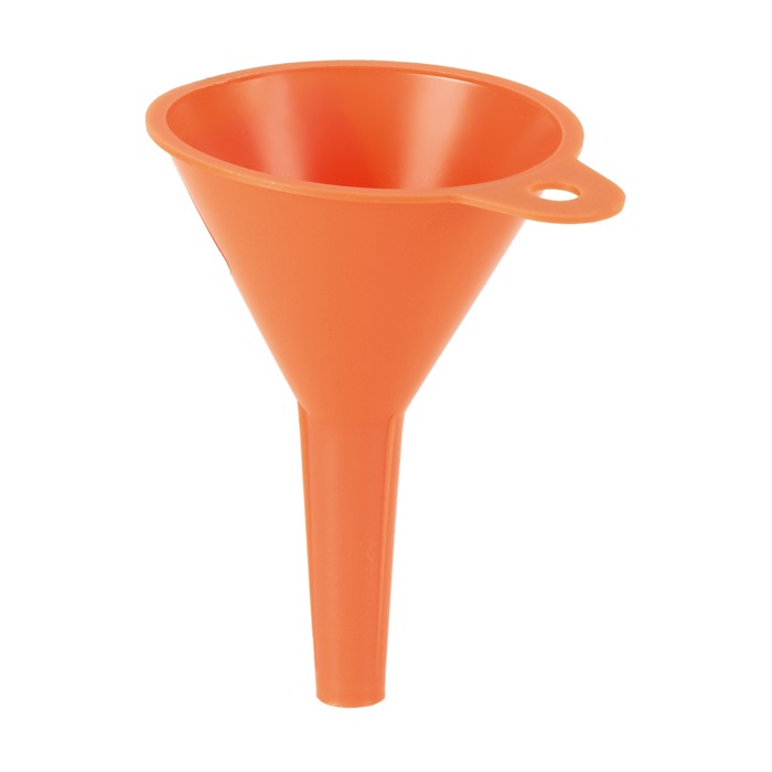 Bild von Plastiktrichter orange ohne Sieb 0.27 L 120 mm