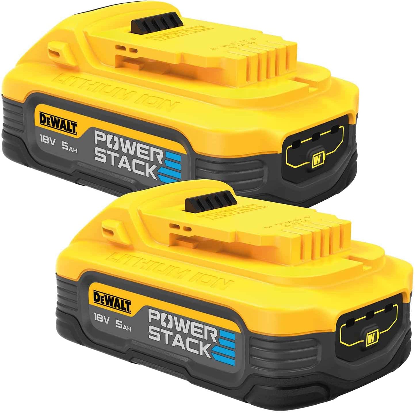 Bild von DeWalt Powerstack Akku, 18V / 5,0Ah, 2er Set