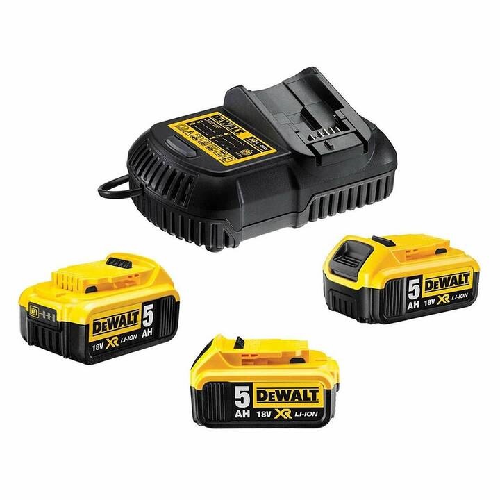 Bild von DeWalt 18V Basis-Set 3x5Ah