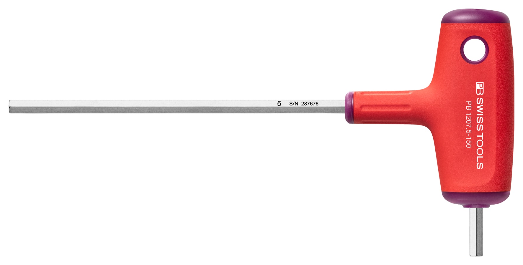Bild von PB Inbus Schraubenzieher mit Quergriff 1207/5