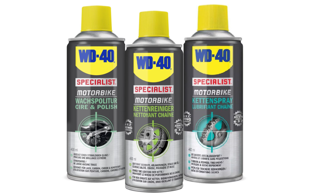Bild von WD-40 Motorrad Pflegeset 3-teilig