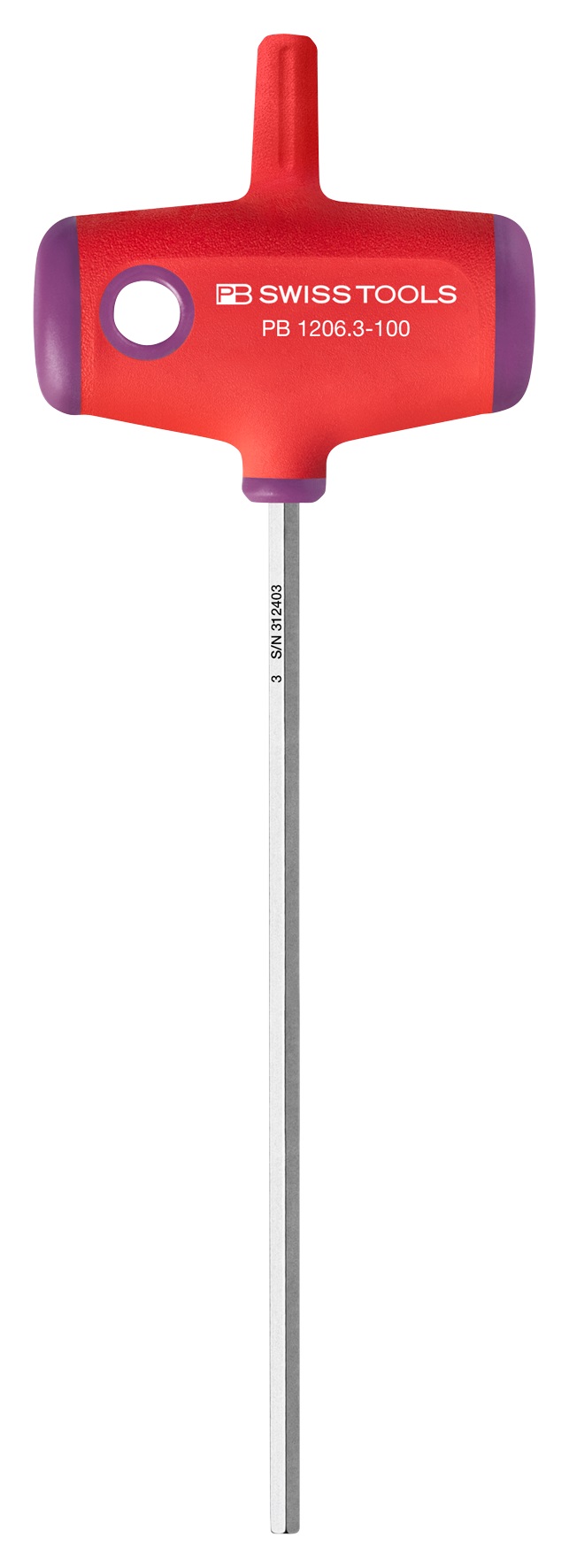 Bild von PB Inbus Schraubenzieher mit Quergriff 1206.3-100