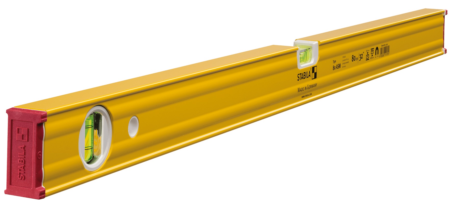 Bild von Stabila Wasserwaage 80 ASM, 80cm