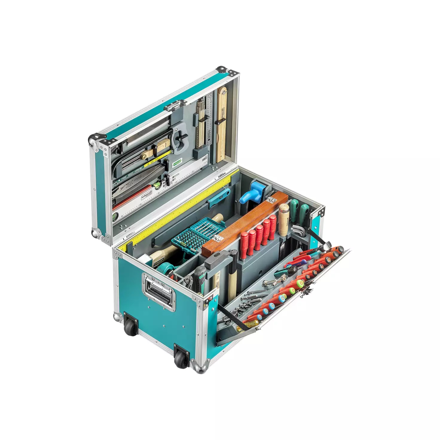 Bild von Zimmerei-Werkzeugkiste 184-tlg Pro Carpenter