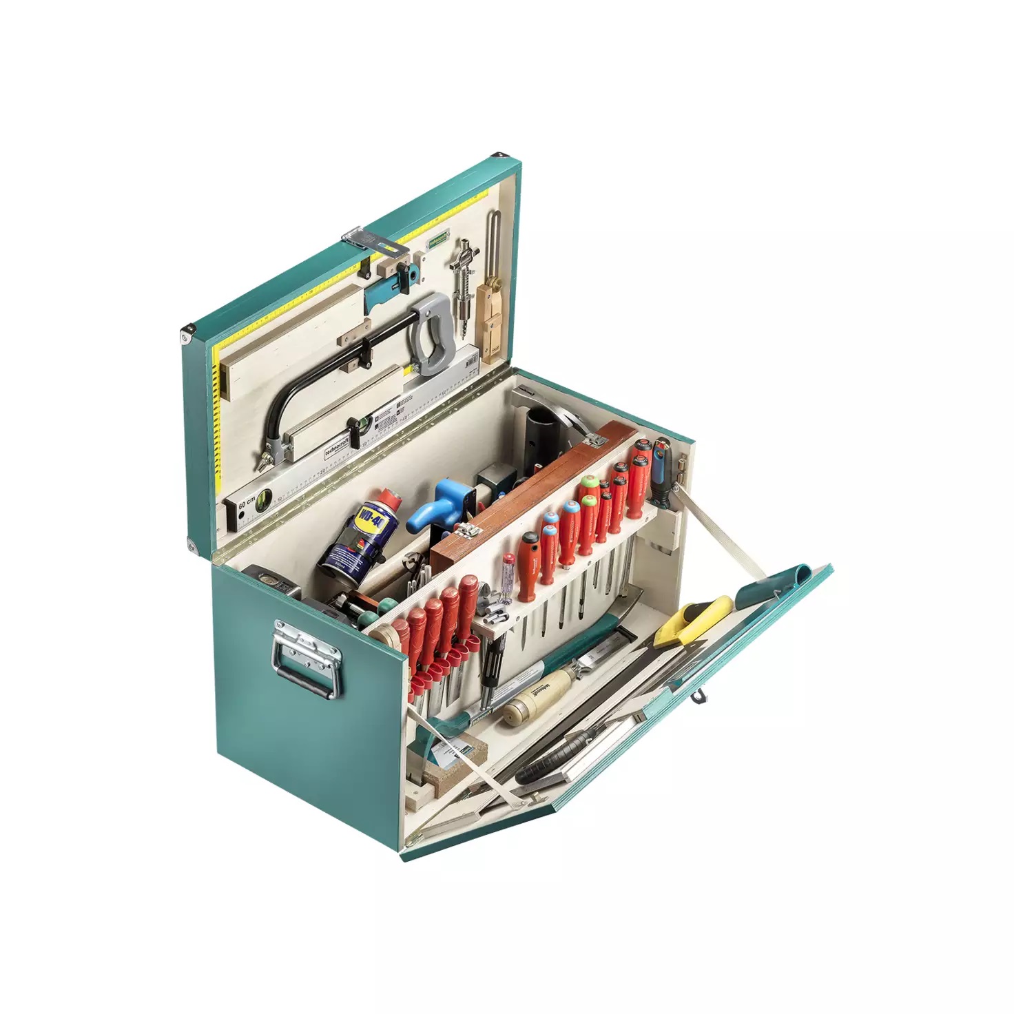 Bild von Zimmerei-Werkzeugkiste Massiv 167-tlg Pro