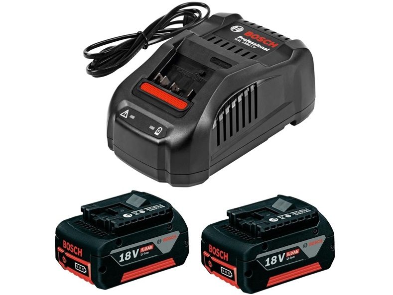 Bild von Bosch Basis-Set 18V 2x5.0Ah