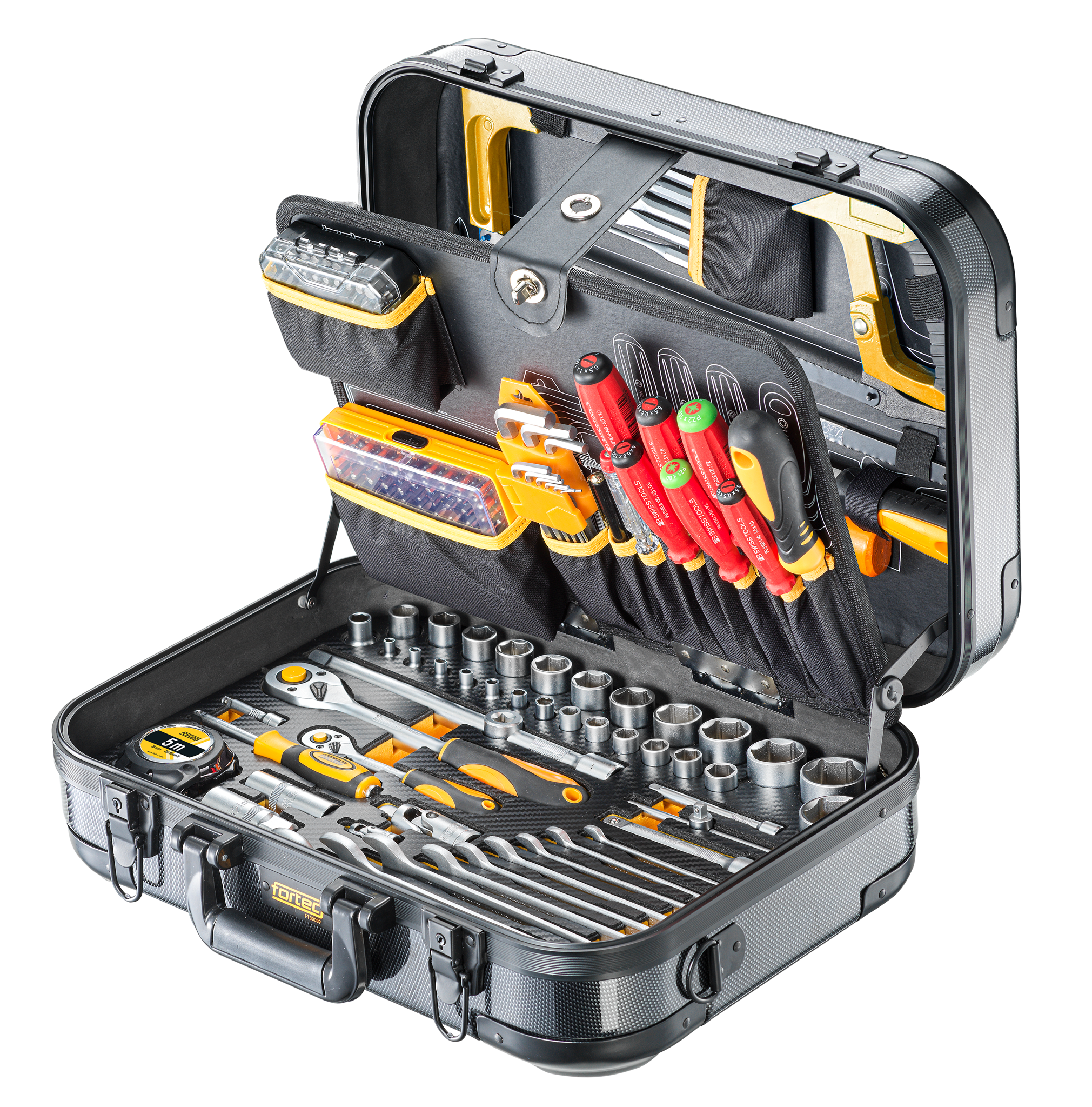 Bild von fortec® Werkzeugkoffer "ULTIMATE", 234-tlg