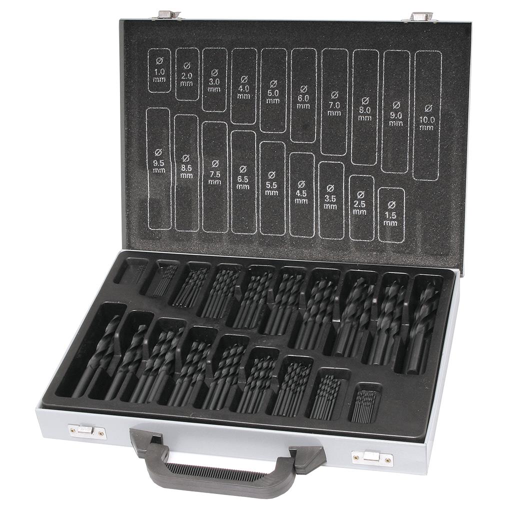 Bild von Kraftwerk Spiralbohrer-Magazin HSS, 170-tlg.