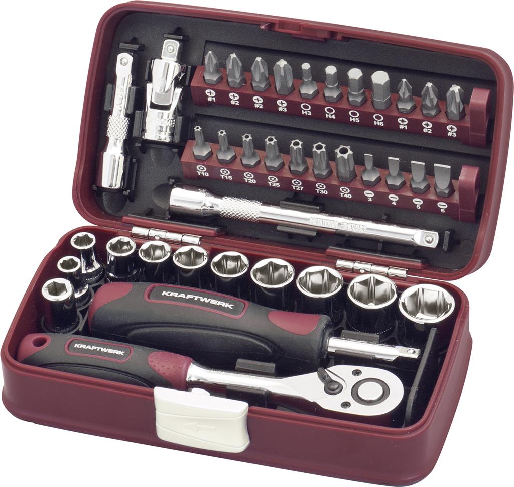 Bild von Kraftwerk Mini 1/4\" Steckschlüssel-Satz