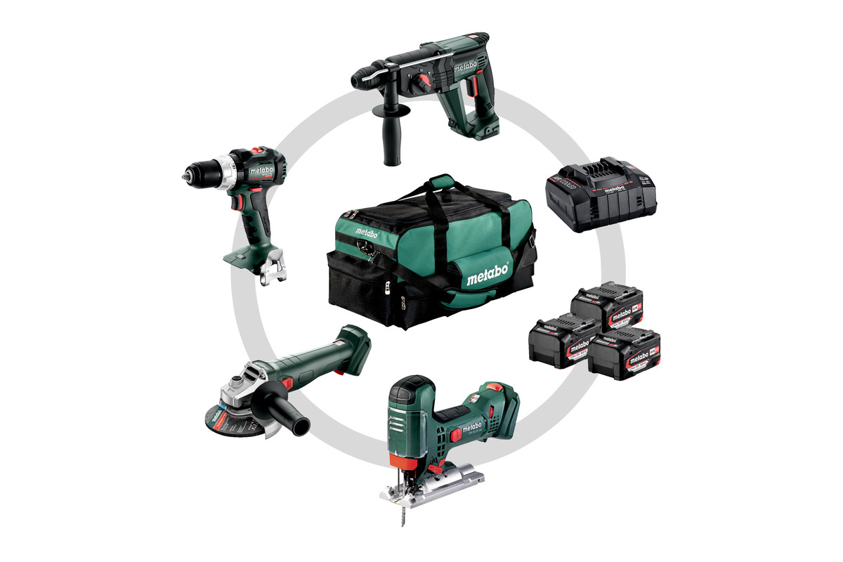 Bild von METABO Combo Set Bauhandwerk 4.3