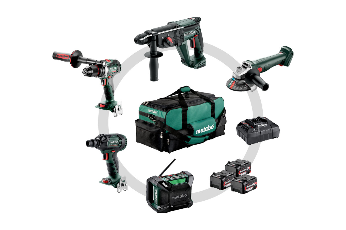 Bild von METABO Combo Set Bauhandwerk 5.2