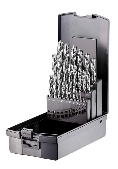 Bild von fortecÂ® Holzbohrersatz HSS-G, 25-tlg. 1-13x0,5mm