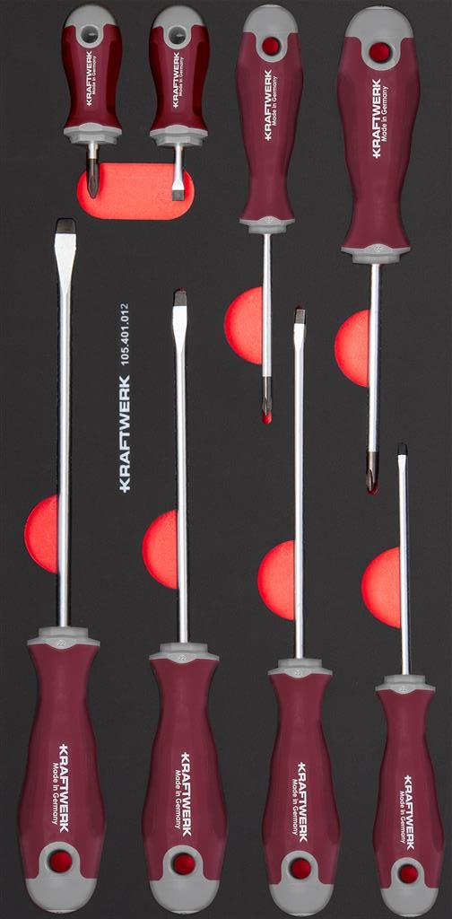 Bild von Kraftwerk Schraubendrehersatz Schl. PH 8-tlg 20x40