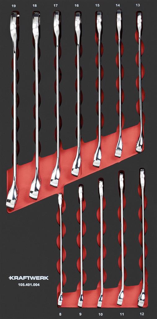 Bild von Kraftwerk Ringgabelschl.satz 12-tlg 20x40 Einlage