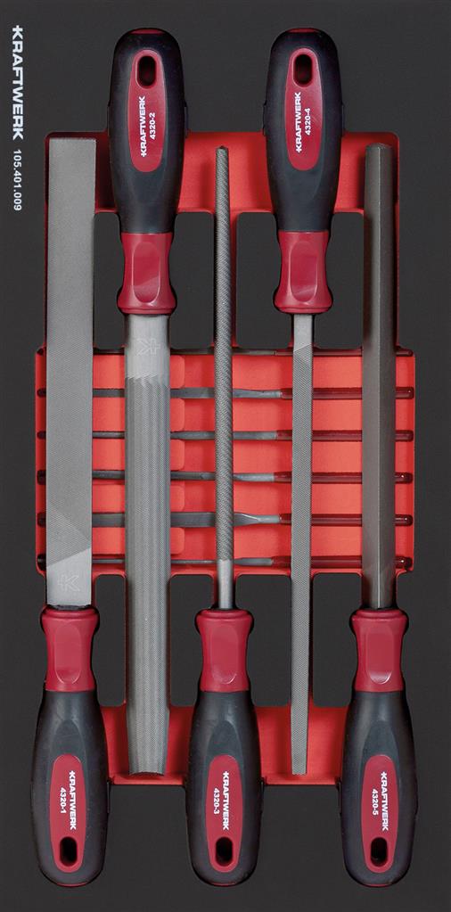 Bild von Kraftwerk Feilen-Satz 11-tlg 20x40 Einlage