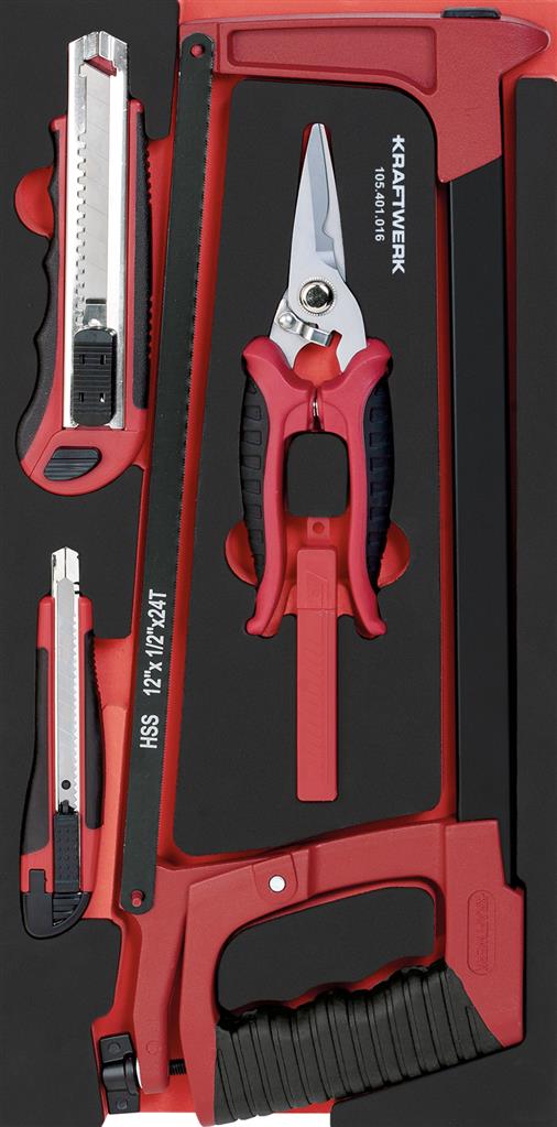 Bild von Kraftwerk Schneidwerkzeugsatz 21-tlg 20x40 Einlage