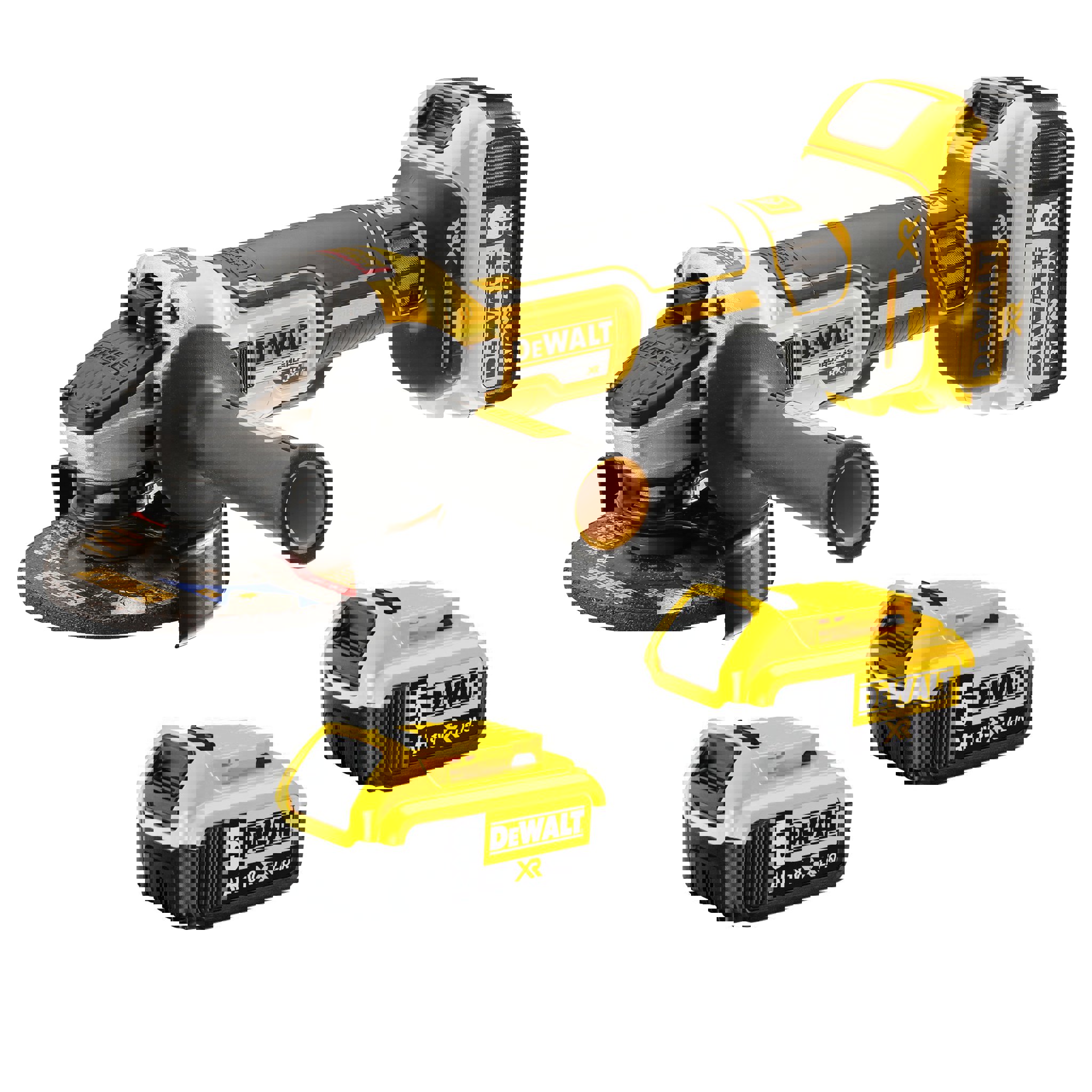 Bild von DeWalt Akku-Winkelschleifer Ø125 DCG405P3-QW