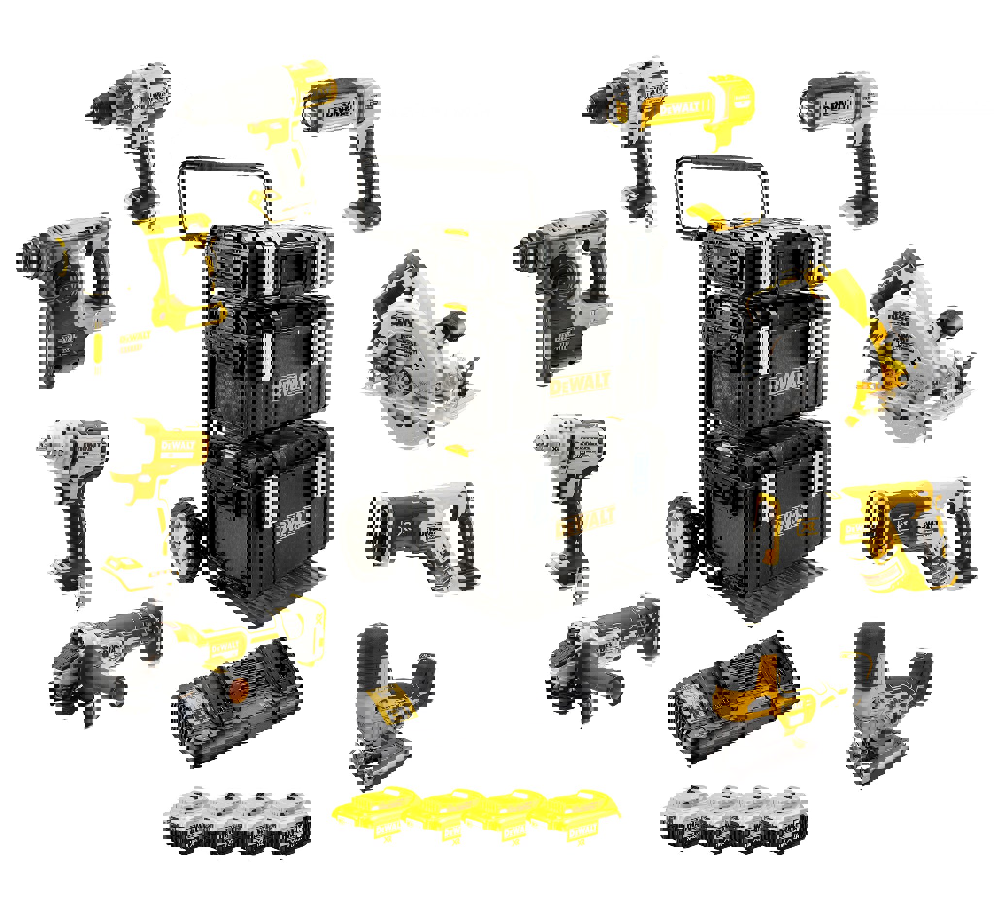 Bild von DeWalt 18V Combokits DCK856P4-QW