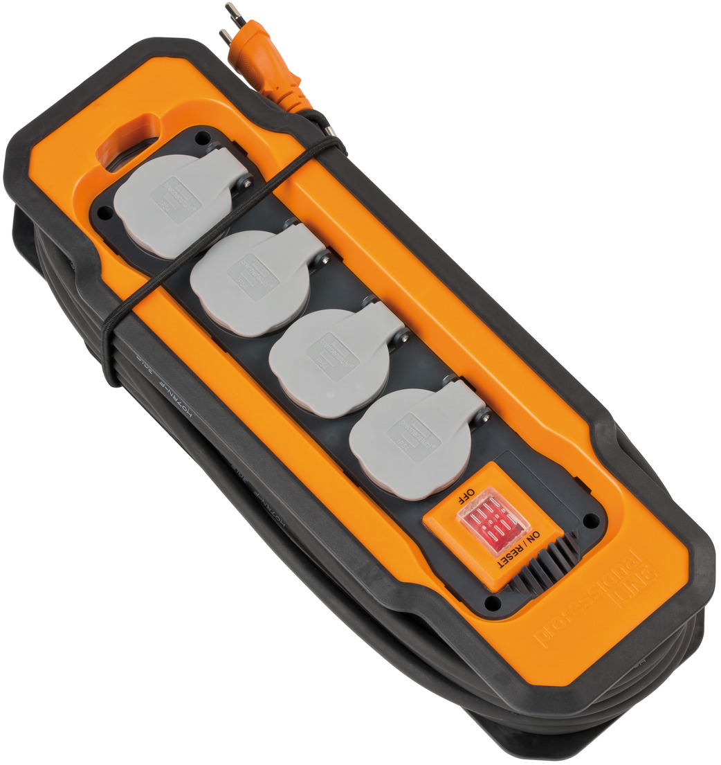 Bild von Brennenstuhl professionalLINE Steckdosenblock 4-fa