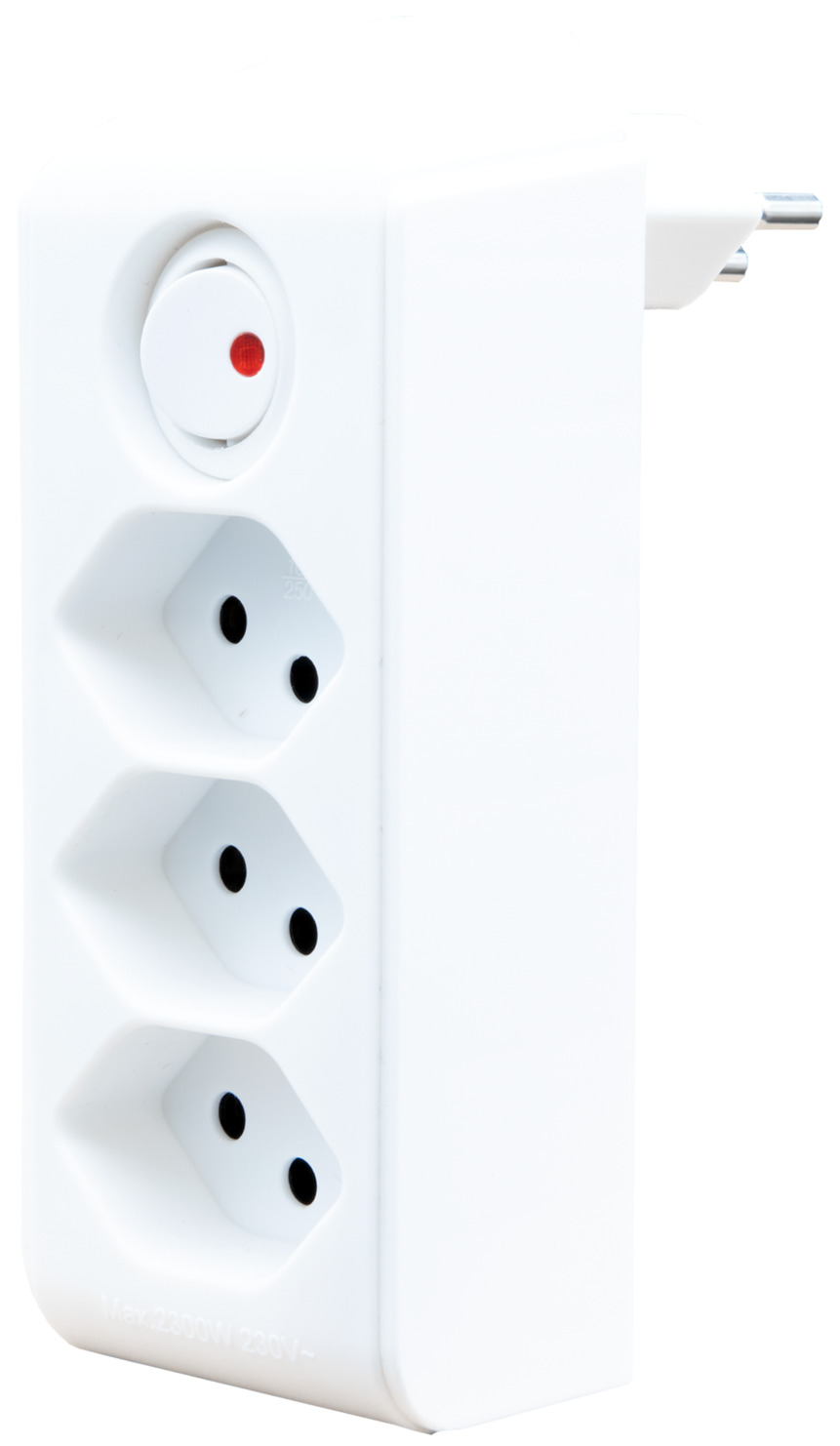 Bild von Brennenstuhl cleverLINE Abzw.st.,3-fach,w. m. Sch.