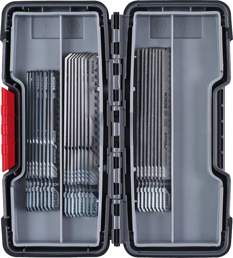 Bild von Bosch Stichsäge-Set Präzision Holz 30-teilig