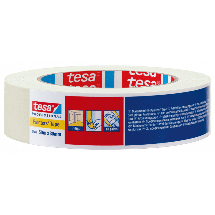 Bild von Abdeckband Tesakrepp 4348 30 mm 50 m