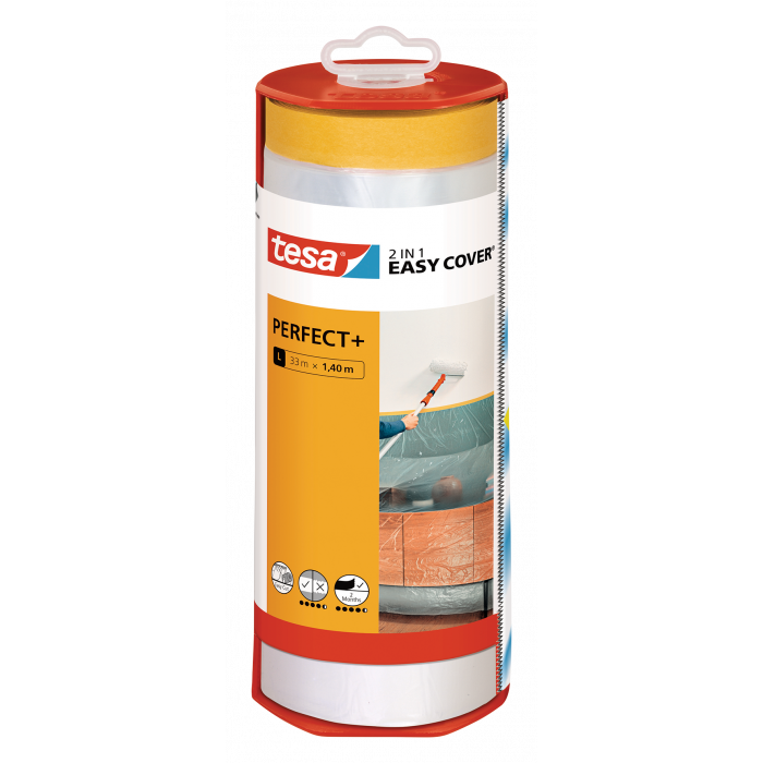Bild von Abdeckfolie Perfect+ mit Abroller L 33 m x 1.40 m