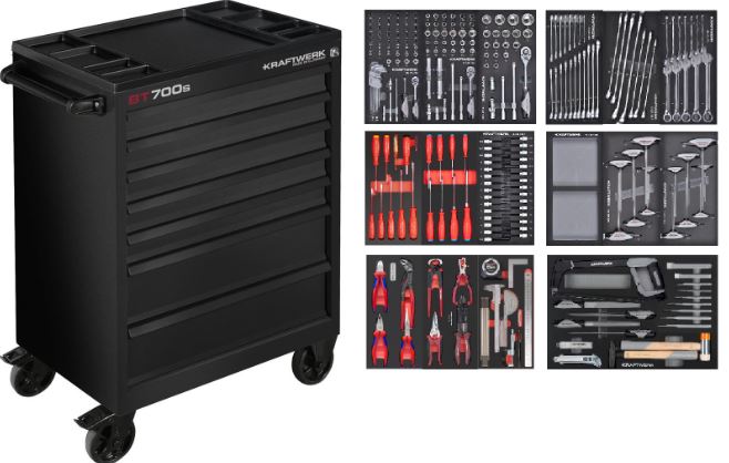 Bild von Kraftwerk Werkzeugwagen RHYNER Profi-Edition